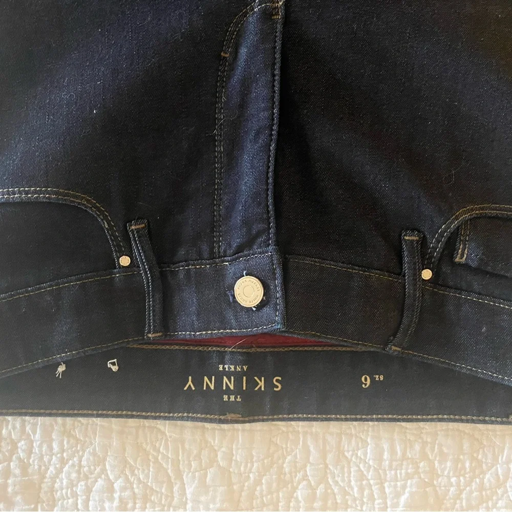 White House Black Market Women's Dark Blue Jeans - Picture 2 of 7